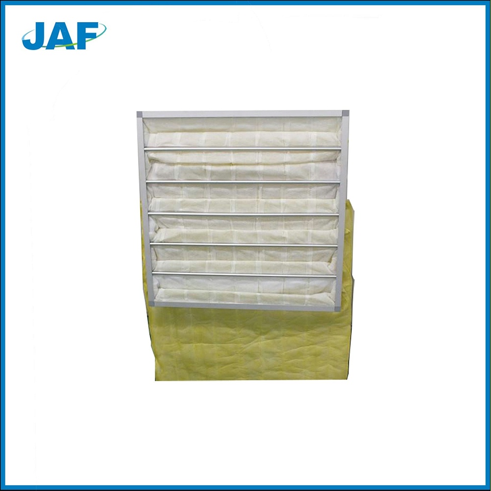 帶角鋁中效袋式過濾器