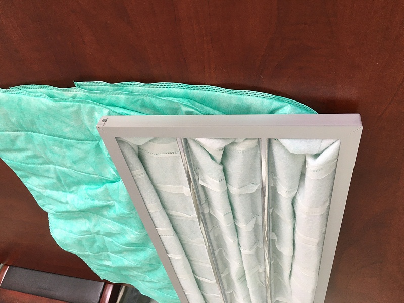 帶槽鋁框中效袋式過濾器3