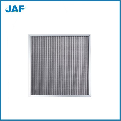 鋁框折疊金屬網(wǎng)初效過濾器