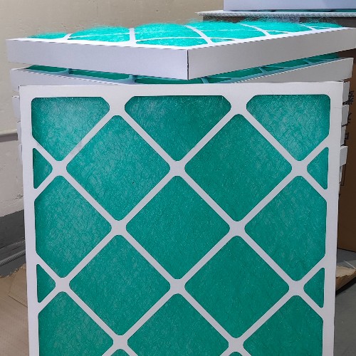 烤漆房綠白玻纖過(guò)濾器