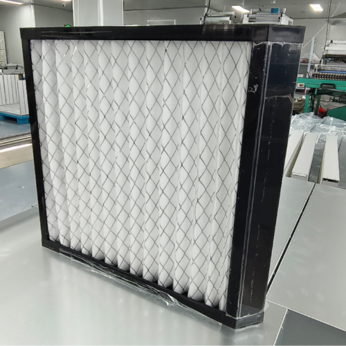 塑料框初效折疊式過濾器：空氣凈化的首道防線