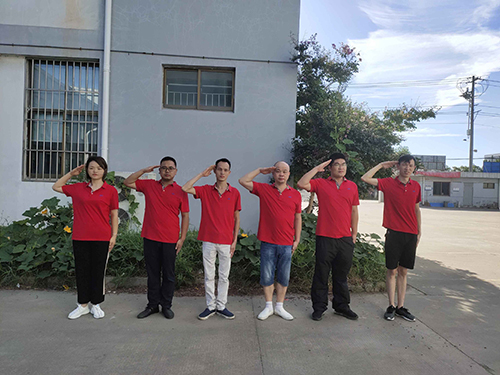 前鋒隊(duì)士氣展示