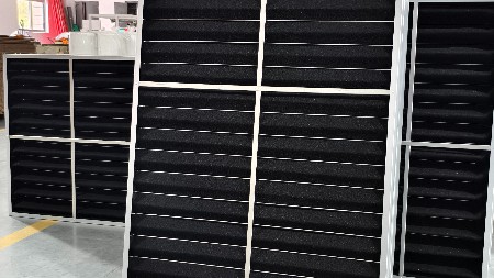 呼和浩特草原紅太陽(yáng)食品復(fù)購(gòu)JAF鋁框活性炭板式過(guò)濾器成功案例