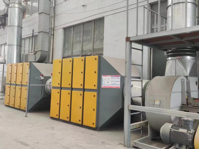 烤漆噴漆房廢氣處理過濾系統(tǒng)空氣過濾器的組成部分